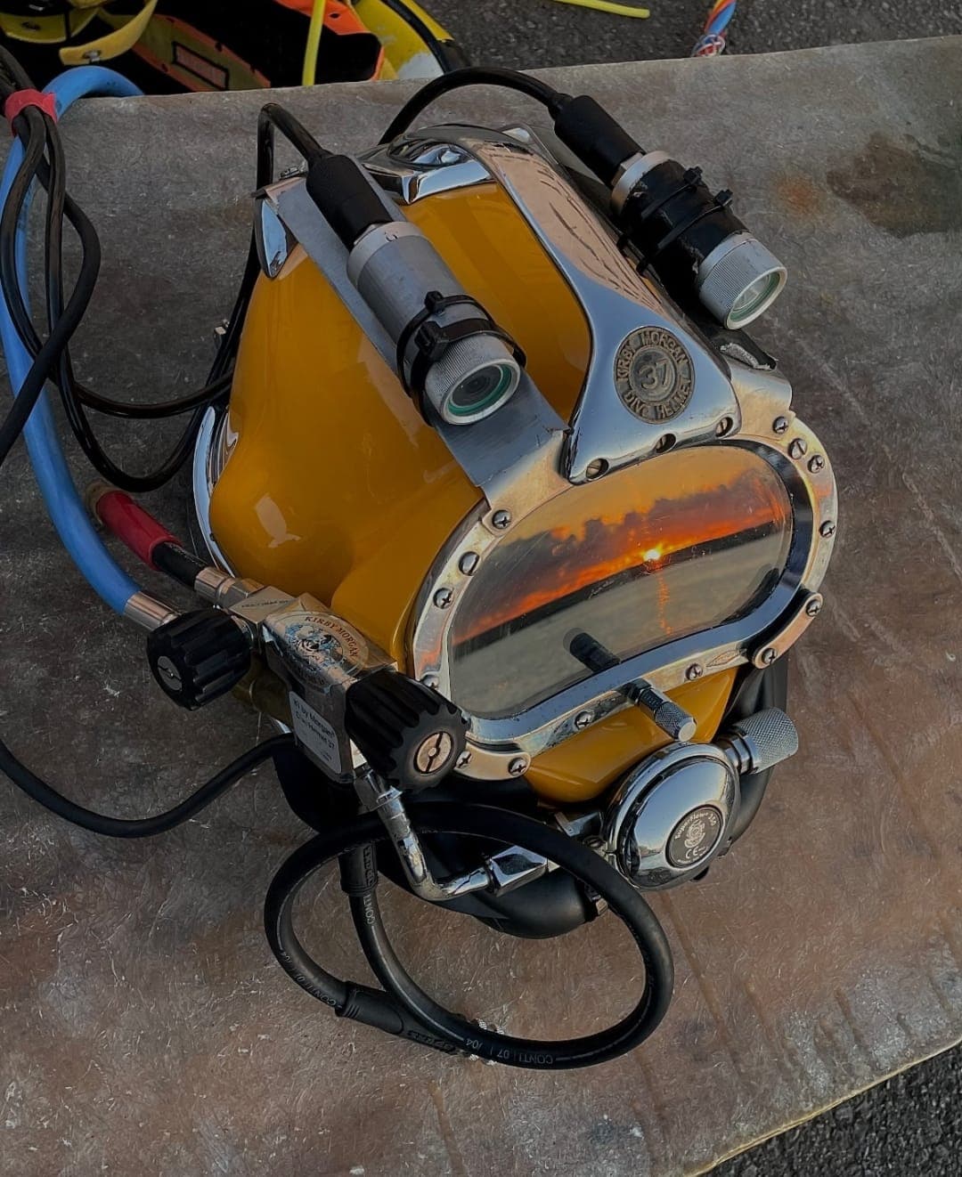 Casco de buceo profesional TSL Diving